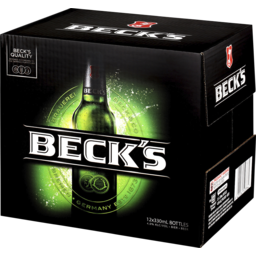 Photo of Beck's Bottles 12 Pack 12x330ml