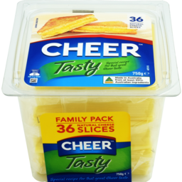 Photo of Cheer Tasty Sliced Cheese 750g