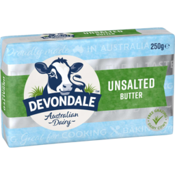 Photo of Devondale Unsalted Butter 250g