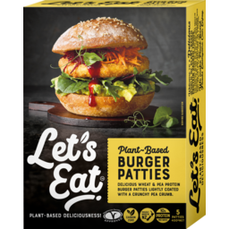 Photo of Lets Eat Plant Based Burger Patties 400g