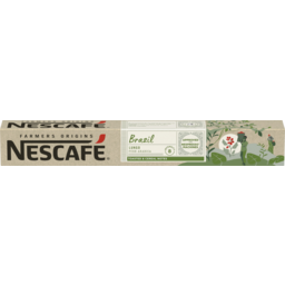 Photo of Nescafe Scafe Farmers Origins Coffee Capsules Brazil Lungo 10pk