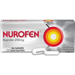 Photo of Nurofen Pain And Inflammation Relief Caplets 200mg Ibuprofen 24 Pack 