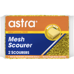 Photo of Astra Mesh Scourer Rust Free 2 Pack
