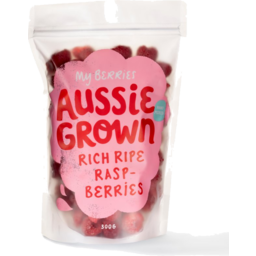 Photo of My Berries Frozen Raspberries Australian 300gm