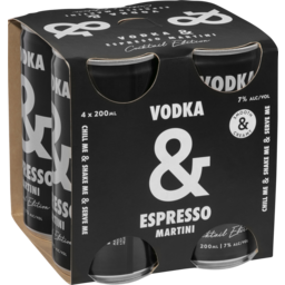 Photo of Vodka Soda & Vodka Espresso Martini Rtd