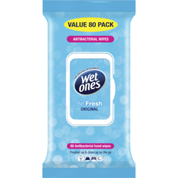 Photo of Wet Ones Be Fresh Wipes 80 Pack