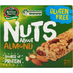 Photo of Mother Earth Bars Gluten Free Nuts About Nut Almonds 5 Pack