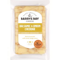 Photo of Barrys Bay Cheese Balsamic & Onion Cheddar 140g