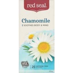 Photo of Red Seal Tea Bag Chamomile 25s 25g 25 Each 25g