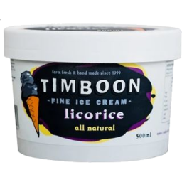 Photo of Timboon Ice Cream Licorice 500ml