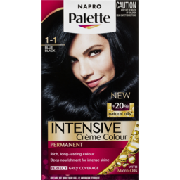 Photo of Schwarzkopf Napro Palette Blue Black 1-1 Permanent Hair Colour One Application