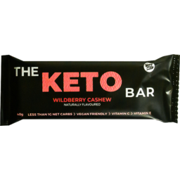 Photo of Yours Truly The Keto Wildberry Cashew Bar