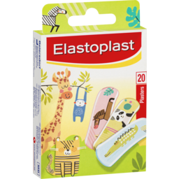 Photo of Elastoplast Plastic Strips Animal 20 Pack