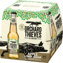 Photo of Orchard Thieves Low Sugar Apple Cider Bottles