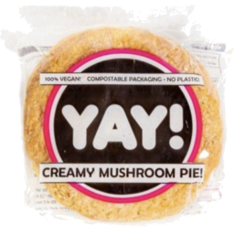 Photo of Yay! Foods Creamy Mushroom Vegan Pie