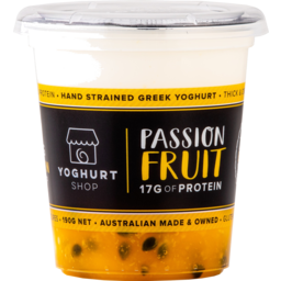 Photo of Yoghurt Shop Passionfruit Greek Yoghurt