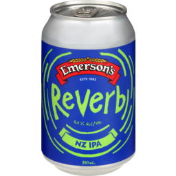 Photo of Emersons Brewery Reverb NZ IPA 330ml 