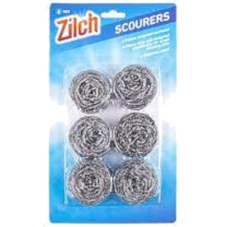 Photo of Scourers Stainless Steel 6pk