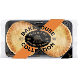 Photo of Balfours Angus Beef & Caramalised Onion Pie 2pack