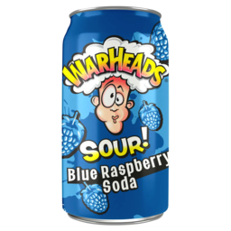 Photo of Warheads Blue Raspberry Soda 355ml