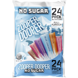 Photo of Zooper Dooper No Sugar 24.0x70ml