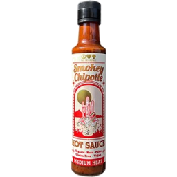 Photo of PEACE LOVE AND VEGETABLES Smokey Chipotle Hot Sauce 250ml