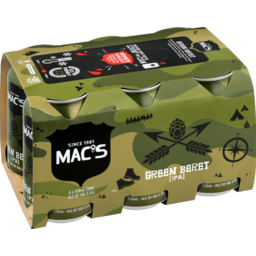 Photo of Mac's Green Beret IPA 6x330ml Cans
