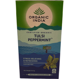 Photo of Organic India Tulsi Peppermint Tea 25pk
