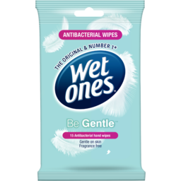 Photo of Wet Ones Be Gentle Wipes 15 Pack 