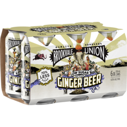 Photo of Brookvale Union Low Sugar Ginger Beer Can