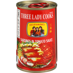 Photo of Three Lady Cooks Sardines In Tomato Sauce