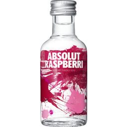 Photo of Absolut Raspberri Vodka Miniature 50ml