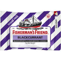 Photo of Fishermans Friend Sugar Free Blackcurrant 25g
