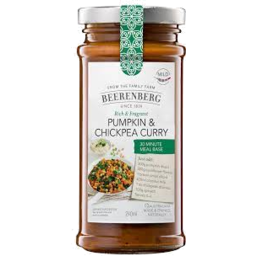 Photo of Beerenberg Meal Base Pumpkin & Chickpea Curry 240ml
