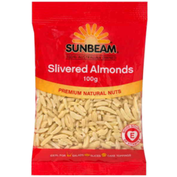 Photo of Sunbeam Slivered Almonds 100g