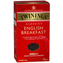 Photo of Twinings English Breakfast Loose Leaf Tea 125g 125g