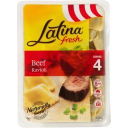 Photo of Latina Fresh Beef Ravioli 4 Serves 625gm
