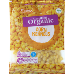 Photo of Macro Certified Organic Corn Kernels 450g