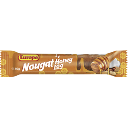 Photo of Europe Honey Log Chocolate Bar Nougat 40g