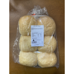 Photo of Breretons Bakery White Rolls 6pack