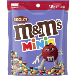 Photo of M&Ms Minis Chocolates Bag 335g
