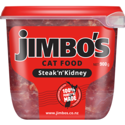 Photo of Jimbo's Cat Food Steakk & Kidney 800gm