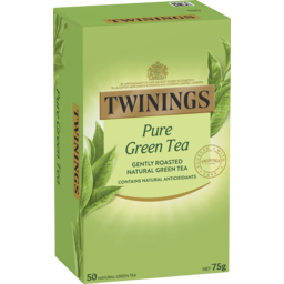 Photo of Twinings Pure Green Tea Bags 50 Pack 75g
