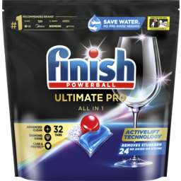 Photo of Finish Ultimate Pro Dishwashing Tablets Fresh Burst 32 pk