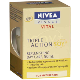 Photo of Nivea Visage Vital Triple Action Soy Replenishing Day Care