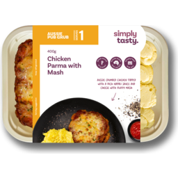 Photo of Simply Tasty Chicken Parma With Mash