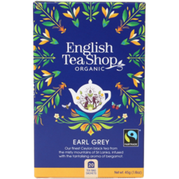 Photo of English Tea Shop Tea - Earl Grey (20 Bags)