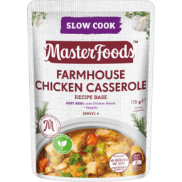 Photo of Masterfoods Slow Cook Recipe Base Farmhouse Chicken Casserole Slow