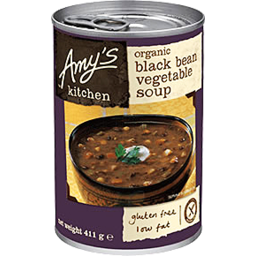 Photo of Amys - Black Bean Vegetable Soup 411g