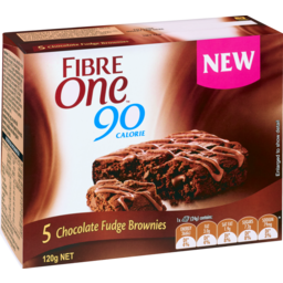 Photo of Fibre One 5 Chocolate Fudge Brownies 120g